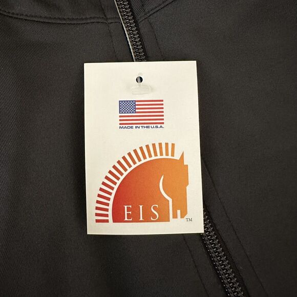NEW EIS Equi In Style Black Full Zip Jacket XS Equestrian Womens - Picture 5 of 7
